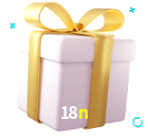 Receba seus bônus de boas-vindas no 18n