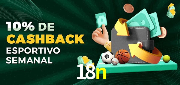 10% de bônus de cashback na 18n